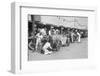 Two Talbot 105s in the pits at the JCC Double Twelve race, Brooklands, 8 - 9 May 1931-Bill Brunell-Framed Photographic Print