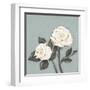 Two Tan Roses-Jade Reynolds-Framed Art Print