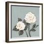 Two Tan Roses-Jade Reynolds-Framed Art Print