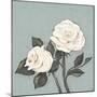 Two Tan Roses-Jade Reynolds-Mounted Art Print