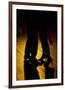 Two Tango Dancers - Backlit-null-Framed Premium Giclee Print