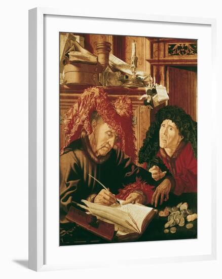 Two Tax Gatherers, c.1540-Marinus Van Reymerswaele-Framed Giclee Print