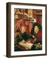 Two Tax Gatherers, c.1540-Marinus Van Reymerswaele-Framed Giclee Print