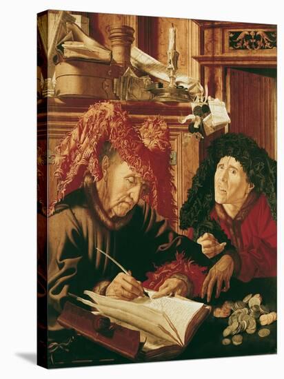 Two Tax Gatherers, c.1540-Marinus Van Reymerswaele-Stretched Canvas