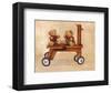 Two Teddy Bears-Bravo-Framed Art Print