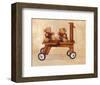 Two Teddy Bears-Bravo-Framed Art Print