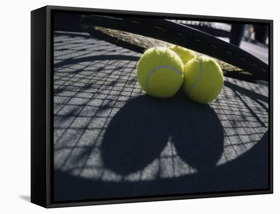 Two Tennis Balls-null-Framed Stretched Canvas