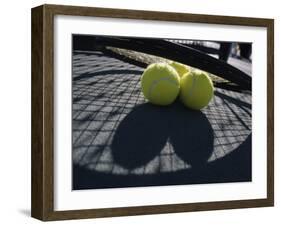 Two Tennis Balls-null-Framed Photographic Print