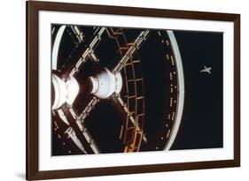 Two Thousand and One Movie Scene in Outer Space-Movie Star News-Framed Photo