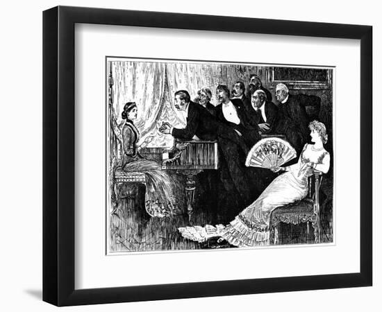 Two Thrones, 1879-George Du Maurier-Framed Giclee Print