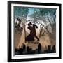 Two Tickets-Keith Mallett-Framed Art Print