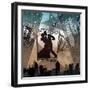 Two Tickets-Keith Mallett-Framed Art Print