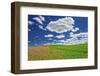 Two toned hill in the Flint Hills of Kansas-Michael Scheufler-Framed Photographic Print