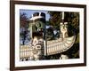 Two Totem Poles, Stanley Park, Vancouver, British Columbia, Canada-Walter Bibikow-Framed Photographic Print