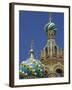 Two Towers, Church of the Savior on the Spilled Blood, St. Petersburg, Russia-Nancy & Steve Ross-Framed Photographic Print