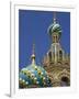 Two Towers, Church of the Savior on the Spilled Blood, St. Petersburg, Russia-Nancy & Steve Ross-Framed Photographic Print