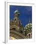 Two Towers, Church of the Savior on the Spilled Blood, St. Petersburg, Russia-Nancy & Steve Ross-Framed Photographic Print