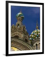 Two Towers, Church of the Savior on the Spilled Blood, St. Petersburg, Russia-Nancy & Steve Ross-Framed Photographic Print