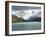 Two Towers Stand in Front of Rio Paine in Torres Del Paine National Park, Chile, South America-McCoy Aaron-Framed Photographic Print