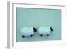 Two Toy Sheep-Den Reader-Framed Photographic Print