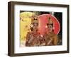 Two Traditional Cambodian Apsara Dancers, Siem Reap Province, Cambodia-Gavin Hellier-Framed Photographic Print