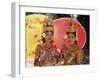 Two Traditional Cambodian Apsara Dancers, Siem Reap Province, Cambodia-Gavin Hellier-Framed Photographic Print