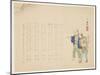 Two Travelers, C.1860-Issui-Mounted Giclee Print