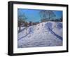 Two Tree Shadows, Bolehill, Wirksworth, 2009-Andrew Macara-Framed Giclee Print