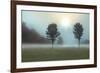 Two Trees & Sunburst-Monte Nagler-Framed Giclee Print