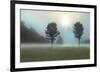 Two Trees & Sunburst-Monte Nagler-Framed Giclee Print