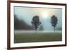 Two Trees & Sunburst-Monte Nagler-Framed Giclee Print