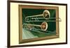 Two Trombones in Frame-null-Framed Art Print