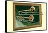 Two Trombones in Frame-null-Framed Stretched Canvas