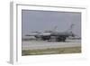 Two Turkish Air Force F-16C Aircraft Ready for Take-Off-Stocktrek Images-Framed Photographic Print