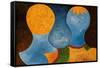 Two Twins But Only One Orange Crown, 2005-Jan Groneberg-Framed Stretched Canvas