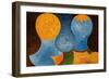 Two Twins But Only One Orange Crown, 2005-Jan Groneberg-Framed Giclee Print