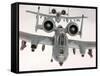 Two U.S. Air Force A-10A Warthogs in Flight-Stocktrek Images-Framed Stretched Canvas