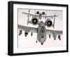 Two U.S. Air Force A-10A Warthogs in Flight-Stocktrek Images-Framed Photographic Print