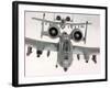 Two U.S. Air Force A-10A Warthogs in Flight-Stocktrek Images-Framed Photographic Print