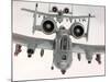 Two U.S. Air Force A-10A Warthogs in Flight-Stocktrek Images-Mounted Photographic Print