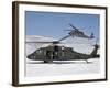 Two U.S. Army UH-60 Black Hawk Helicopters-Stocktrek Images-Framed Photographic Print