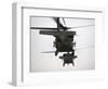 Two UH-60 Black Hawks Underway on a Mission over Northern Iraq-null-Framed Photographic Print