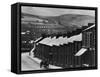 Two Up, Two Down, Row of Miner's Houses-Carl Mydans-Framed Stretched Canvas
