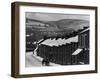 Two Up, Two Down, Row of Miner's Houses-Carl Mydans-Framed Photographic Print