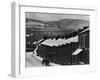 Two Up, Two Down, Row of Miner's Houses-Carl Mydans-Framed Photographic Print