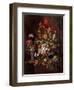 Two Vases of Flowers-Jean-Baptiste Monnoyer-Framed Premium Giclee Print