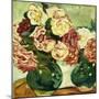 Two Vases of Roses; Deux Vases De Roses, 1907 (Oil on Board)-Louis Valtat-Mounted Giclee Print