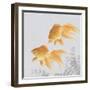 Two Veil Tailed Goldfish-Ohara Koson-Framed Giclee Print