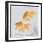 Two Veil Tailed Goldfish-Ohara Koson-Framed Giclee Print