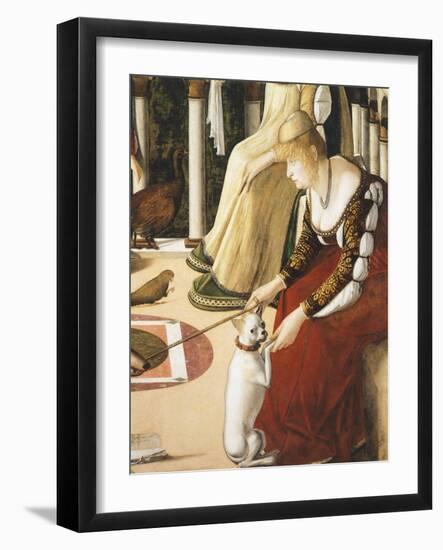 Two Venetian Ladies, 1490-1495-Vittore Carpaccio-Framed Giclee Print